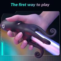Leten estimulador de glande masculino juguete sexual masturbador entrenamiento vibrador Stroker entrenador placer prolongado retrasar la eyaculación - details 3