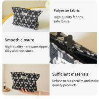 Bolsa de maquillaje de gran capacidad para mujer, bolso de cosméticos y productos para el cuidado de la piel, bolsa de almacenamiento, bolsa de aseo de viaje, embrague Simple - details 7