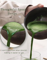 Juego de Té Matcha de Bambú Seguro 4 Piezas de Cucharada y Palillo para Preparación de Bebidas Interior - details 6