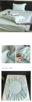 Bonenjoy-sábana ajustada para cama, funda de almohada de algodón 100%, estilo lujoso, ropa de cama agradable para la piel, fundas de colchón de alta calidad - details 20