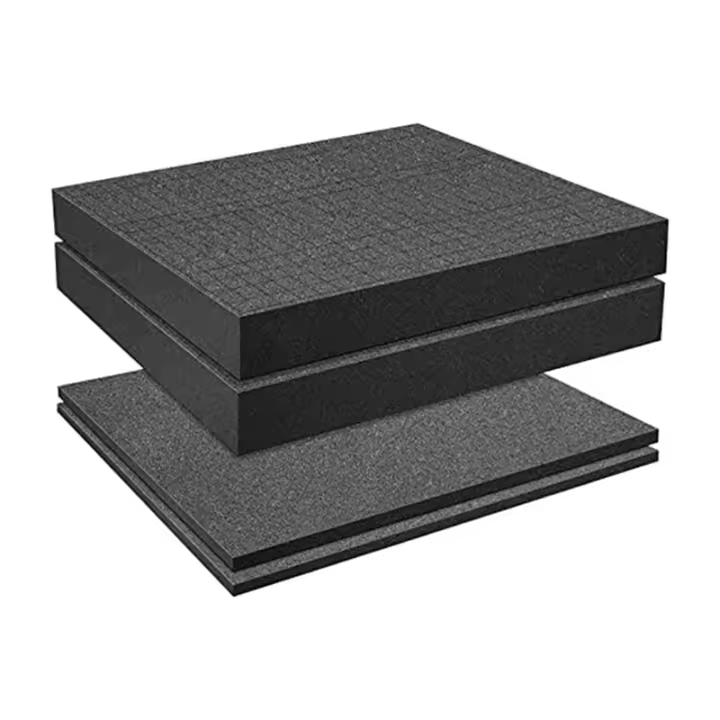 Cubo de espuma de rejilla, caja de herramientas de espuma para cámara, inserto de caja, herramienta, 400x300x50mm, 2 piezas, 400x300x10mm, 2 piezas - 1