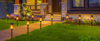 RXUNS Antorcha Solar Impermeable 10Pack Luz de Cuerda LED para Decoración al Aire Libre - details 2