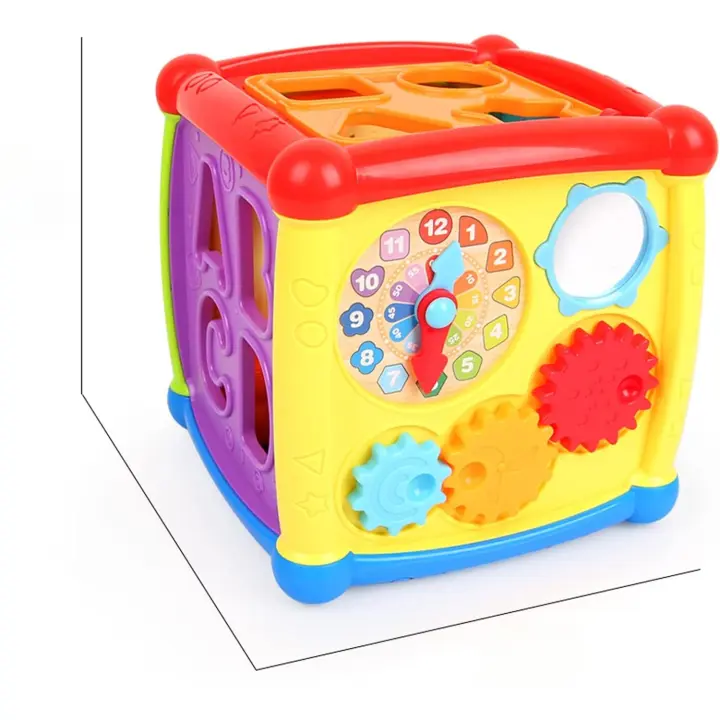 Juguete Educativo para Bebés de 1 y 2 Años, Centro de Actividades musicales con Sonidos y Luces, Juguetes Interactivos para el - 1