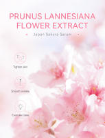Suero facial blanqueador Sakura, antienvejecimiento, líneas finas, aprieta los poros, mejora el pigmento de melanina, crema hidratante opaca, ilumina el cuidado de la piel - details 6