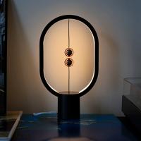 Lámpara de mesa LED elíptica magnética, interruptor de aire medio, cuidado ocular, luz nocturna, Control táctil - details 9