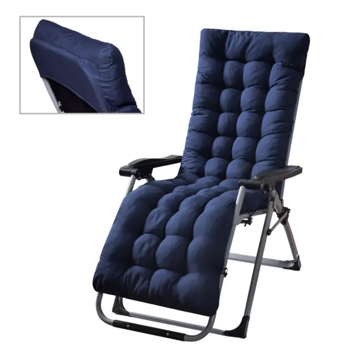 Cojines para tumbona de Patio, cojín para silla de salón, cojín para viajes, vacaciones, interiores y exteriores - 1