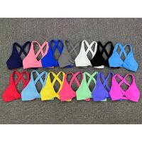 Ropa de yoga desnuda, sujetador de yoga para ejercicio de secado rápido ajustado para mujer, sujetador de fitness de belleza con espalda cruzada para correr al aire libre - details 32