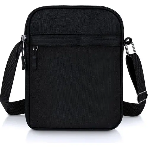 Bolso de hombro ligero, bolso de hombro con múltiples bolsillos de gran capacidad para hombre - 1