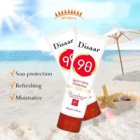 50/120/150g protector solar Facial antienvejecimiento Spf 100+ protección UV crema bloqueadora solar refrescante quemaduras solares loción corporal para después del sol - details 7