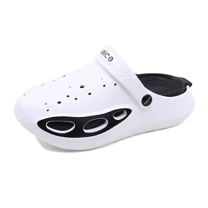 Zapatos de verano para hombre, sandalias antideslizantes, sandalias para hombre, chanclas transpirables, zuecos, zapatos, zapatillas de playa de moda, zapatos de jardín - 1