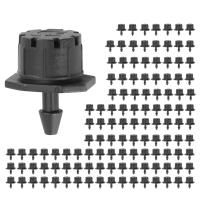 Goteros de riego ajustables de 150 piezas, rociadores de 1/4 pulgadas, emisor, gotero, Mini aspersores de riego por goteo para césped - details 0