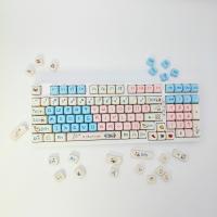 Lindo cachorro MOA Teclas de altura PBT Teclas personalizadas de sublimación en caliente Juego completo de teclas de teclado mecánico（Teclado no incluido) - details 6