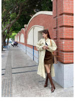 Botas Nuevas De Mujer, Botas Puntiagudas De Tacón Grueso. - details 8