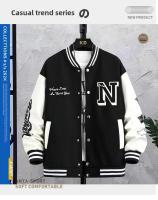 Chaqueta de béisbol holgada para hombre, pareja de estilo americano, top de escenario sual de marca de moda, otoño e invierno - details 0