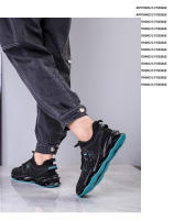Zapatillas de moda de los hombres transpirables delgada tendencia de malla zapatos deportivos para correr Casual zapatos de hoja de fondo suave - details 12