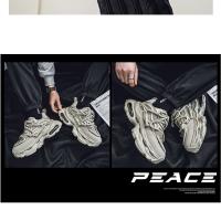 Nuevos Zapatillas De Hombre Plataforma Casual Antideslizante Y Cómodas Zapatillas Deportivas De Moda Suela De Goma Resistentes Al Desgaste Talla True Mesh Upper - details 20