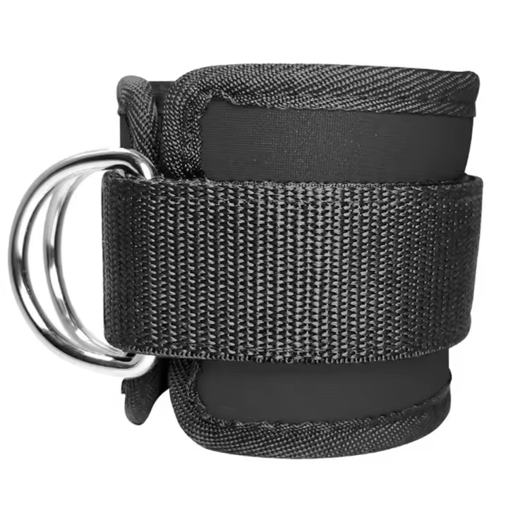 2Pc Ankle Straps for Cable Machines Padded Cuffs for Leg Exercise Workouts - 1