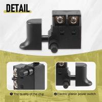 Taladro eléctrico de 2 piezas, cepilladora con interruptor de fuente de alimentación para Makita N1900B 9218SB 9218PB 9035 CM4SB CM4SB2 4100NH - details 6