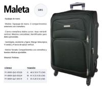 Maleta de Viaje de Lona Grande 75x46x28 cm, 4 Ruedas Giratorias 360 ° , Código de seguridad, Ligera y Compacta - Dorrego - details 5