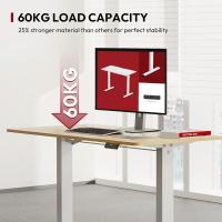 Escritorio de Oficina Elevable Motoriado 110 x 60 cm Diseño Ergonómico y Moderno con Soporte y Ventilador Fácil Instalación - details 11