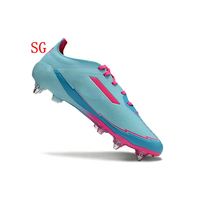 Zapatos De fútbol para hombre FG SG Tacos Crampones Botas De fútbol Botas De fútbol Chuteiras Plating Sole Knit - 1