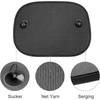 Paraguas, paraguas para bebé, 2 uds., ventana lateral para paraguas para bebé, tela de malla doble PV de nailon para proteger a bebés y mascotas del sol, - details 1