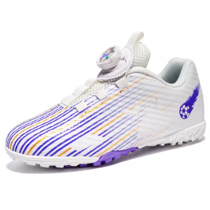 Zapatos de fútbol de marca para niños, botas de fútbol antideslizantes, tacos para niños y niñas, zapatillas de deporte para césped, calzado deportivo de entrenamiento atlético al aire libre - 1