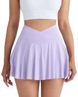 Gimnasio Deportes Mujer Fiess Bolsillos Correr al aire libre Falda de tenis Secado rápido Estiramiento Pantalones cortos de verano - details 7