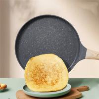 Sartén antiadherente para crepes, utensilio para cocinar con revestimiento de granito, sartén plana para Tortillas, tortilla, máquina para hacer tortitas - details 4