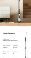 Cepillo de Limpieza Eléctrico Multifuncional 9-en-1 Portátil Ideal para Casa, Cocina, Baño - details 10
