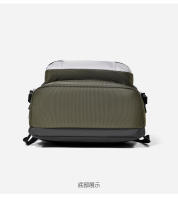Nueva mochila para hombre de gran capacidad de color contrastante mochila de fitness para ir al trabajo bolsa de viaje bolsa de ordenador - details 20