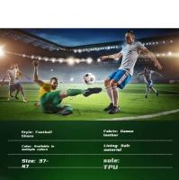 Nuevos zapatos de fútbol transpirables de alta calidad para hombre, diseño de suela de uñas FG, deportes al aire libre transfronterizos - details 2
