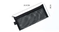 Estuche De Viaje para brochas de maquillaje, neceser cosmético, organizador para hombres y mujeres, herramientas, bolsa de malla con cremallera, accesorios de almacenamiento para lavado - details 3