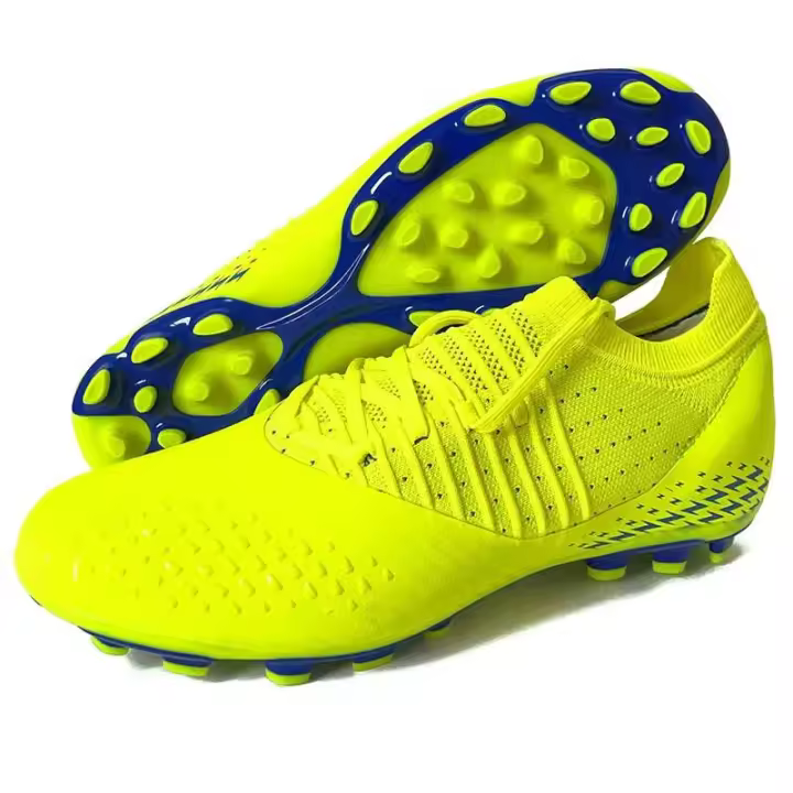 Zapatillas de fútbol para hombre de alta calidad con disciplina cruzada, diseño transpirable y que rompe las uñas, adecuadas para fanáticos de los deportes. - 1