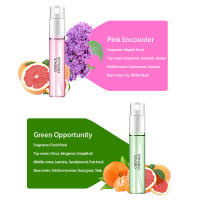 Conjunto de Perfume Dorado Portátil Fragancia Natural Duradera de 3ml Spray Corporal para Mujeres - details 14