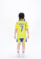 Camiseta de fútbol del club Riyadh Home 24-25 Amarilla No.7 para niños y adultos, tallas 14-3XL para adultos - details 8