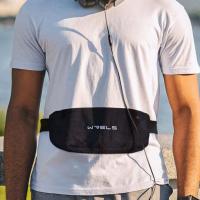 Riñonera impermeable para correr, soporte para teléfono, orificio para auriculares, bolsa para teléfono móvil, riñonera deportiva elástica ultrafina, gimnasio y Fitness - details 3