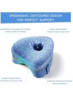 Almohada de Pierna de Espuma Orthopédica Almohada de Cintura para Alivio del Dolor - details 4