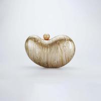 Señoras europeo y americano nuevo bolso de palmo oblicuo bolso Doudou bolso de acrílico moda boda cena bolso de embrague - details 19