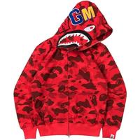 Chaqueta de camuflaje de mandíbula de tiburón para adultos, Sudadera con capucha de boca de tiburón, sudadera con cremallera completa - details 2