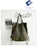 Mochila de gran capacidad Unisex, bolso deportivo impermeable de nailon, mochilas escolares de tendencia, bolso de viaje de ocio portátil - details 30