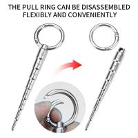 Leten macho de acero inoxidable uretral Dil sonido enchufe uretra estimular dilatador masturbación varilla juguetes sexuales para hombres - details 3