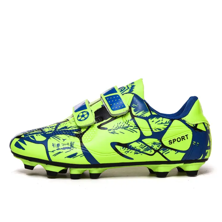 Tacos de fútbol atléticos para niños y niñas, zapatos de fútbol para exteriores e interiores - 1