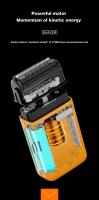 Reciprocating Shaver Mini Portable Electric Trimmer for Men Full Body Wash Magnetic Blade Head Type-c Rechargeable Electric Bear - details 15