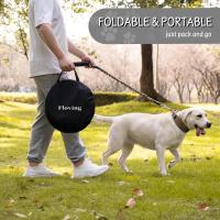 Cercado portátil para mascotas de 80x60x55cm, plegable, rectangular, sala de partos, nido para gatos, cabaña para gatos, casa para cachorros, casa cerrada para mascotas (negro) - details 4