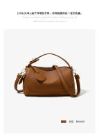 Bolso bandolera de piel suave de gran capacidad para mujer, bolso de viaje tipo almohada, bolso de hombro portátil para mujer - details 11