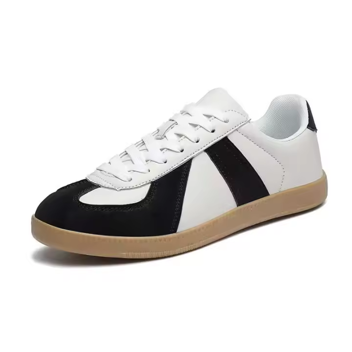 Nuevo estudiante negro de moda con diseño lujoso, zapatos deportivos planos de gran tamaño 48, informales para hombre a bajo precio después del trabajo - 1