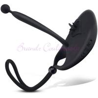 Embalaje privado Vibrador Sexy con doble anillo Eyaculación Parejas Retraso Masajeador de Próstata Estimulador de Clítoris Juguetes para Adultos para Hombres - details 6