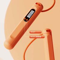 Ropeless Jump Rope With Counter Fitness Weighted Skipping Rope Smart Cordless Counting Skipping Rope For Fitness Accessories - details 1
