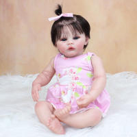 Muñeca Reborn de silicona suave para niña, juguete de bebé de 19 pulgadas, casa de juegos realista, venas visibles, tono de piel 3D, 48 CM - details 6
